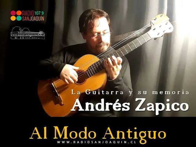 Carátula del disco LA GUITARRA Y SU MEMORIA de Andrés Zapico